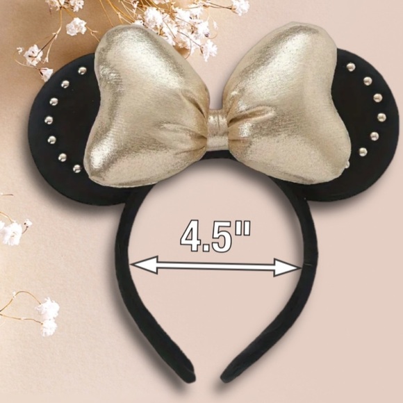 Minnie Mouse Gold and Black Ears - Picture 4 of 5